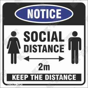 CV66 - Social Distance 2m