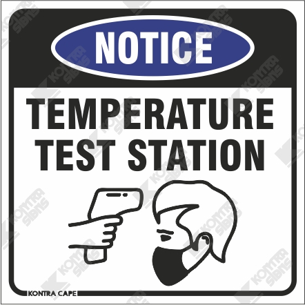 CV68 – Temperature Test Station | Kontra Signs