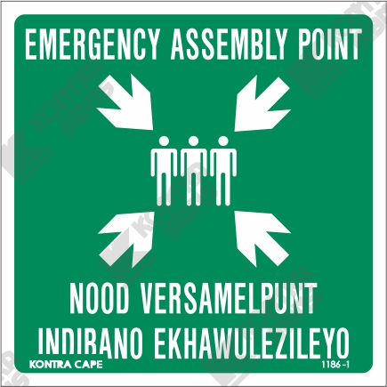 Emergency Assembly Point | Kontra Signs