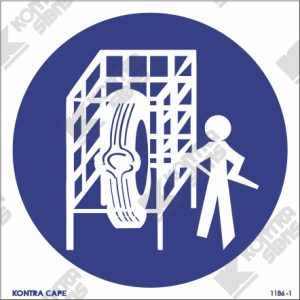 Safety Cage Shall be Used