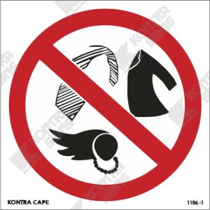 Loose Clothing, Ties, Jewellery and Unconfined Long Prohibited
