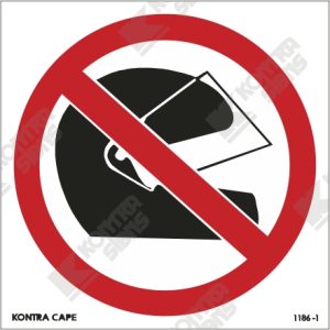 Wearing of Safety Helmets Prohibited