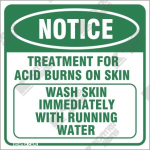 WC055 - Treatment For Acid Burns On Skin