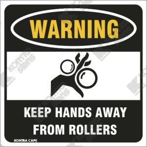 WC252 - Keep Hand Away From Rollers