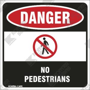WC271 - No Pedestrians