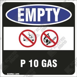 WC415 - Empty P 10 Gas