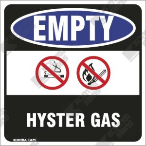 WC423 - Empty Hyster Gas