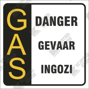 WC430 - Gas Danger Gevaar Ingozi