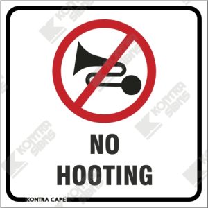 WC504 - No Hooting