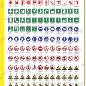 WC652 - SANS 1186 Signs ABS Poster