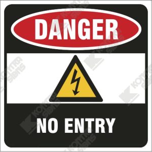 WC667 - Danger No Entry