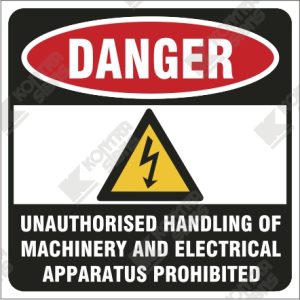 WC671 - Danger Unauthorised Handling