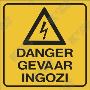WC674 - Danger, Gevaar, Ingozi