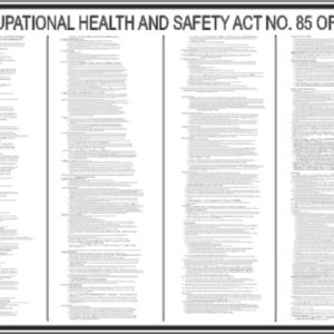 WC719 - Occupational Health & Safety Act No 85 of 1993