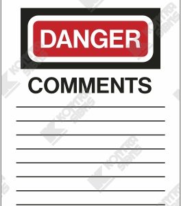WC745 - Danger - Comments