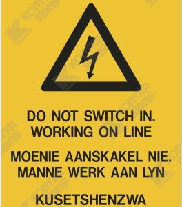 WC748 - Do Not Switch in Working On Line