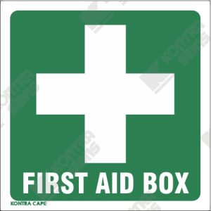 WC792 - First Aid Box Vinyl decal