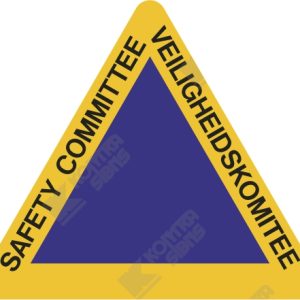 WC839 Safety Committee Vinyl decal