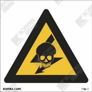 Beware of Exposed Live High Voltage Equipment