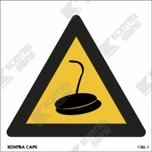 Beware of Magnet Crane